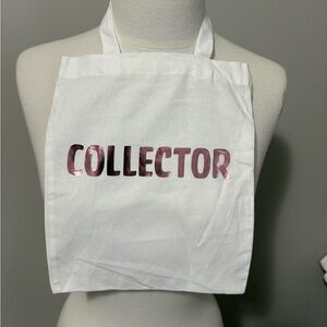 “Collector” tote bag - 8x10 handmade